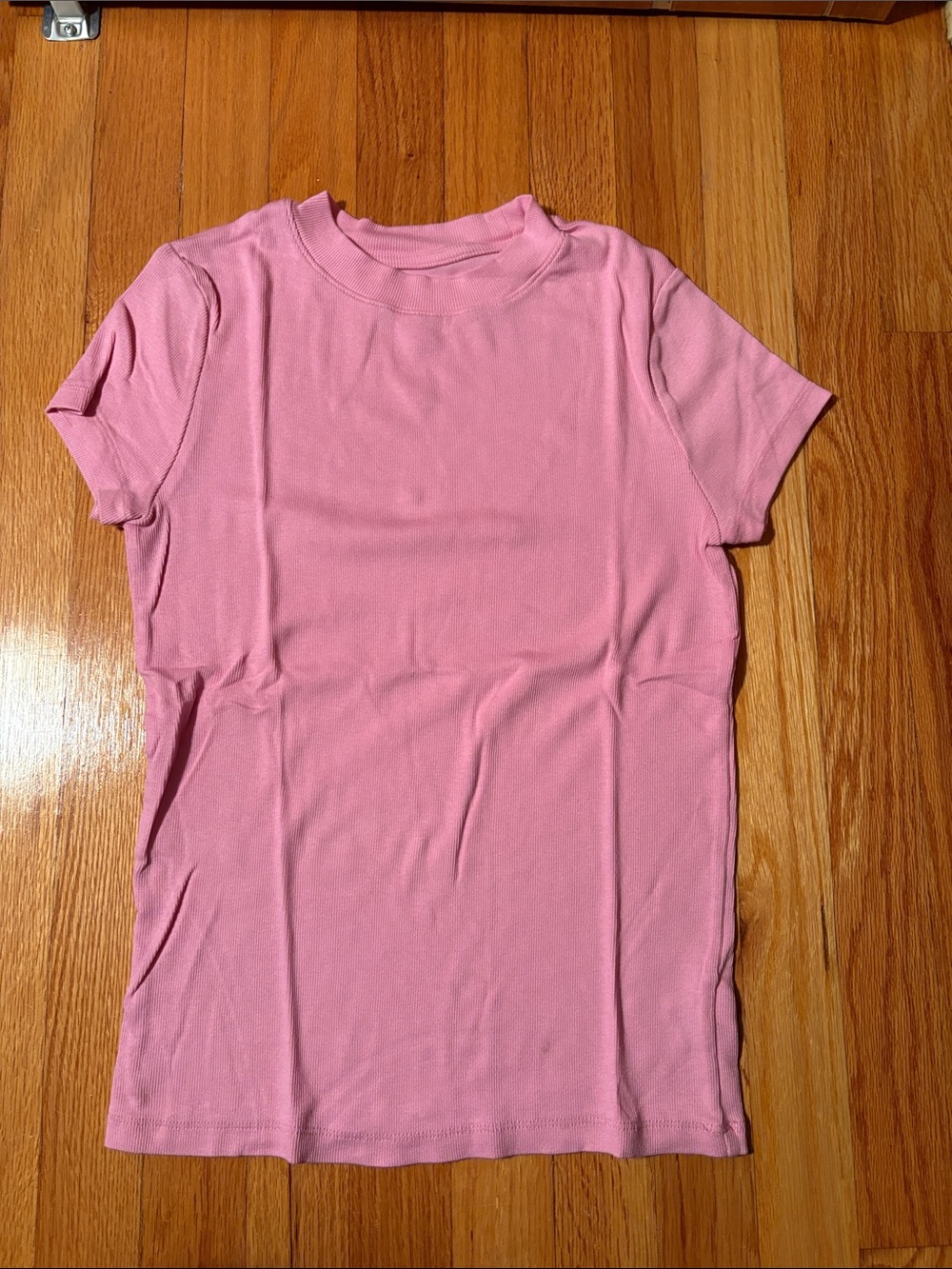 Pink Short-Sleeve Top